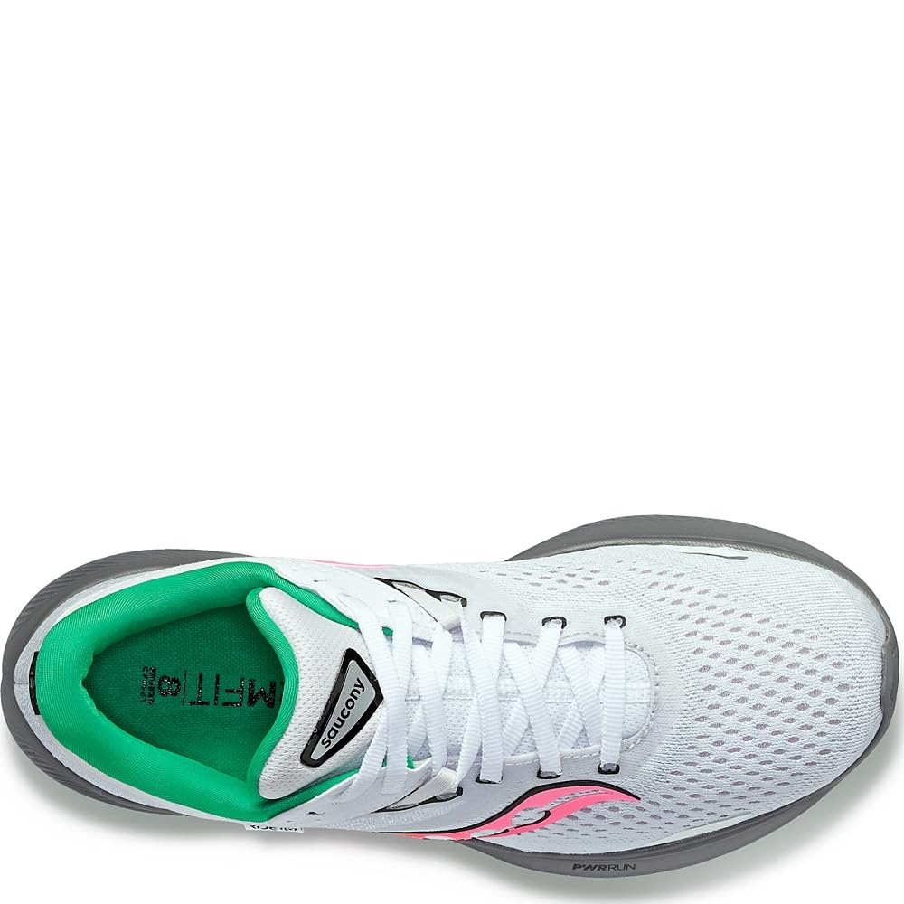 Saucony Ride 16 - Women's White/Gravel Shoe Deals Outlet