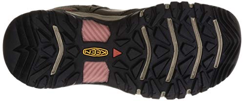 KEEN Ridge Flex WP - Women's Timberwolf/Brick Dust Shoe Deals Outlet