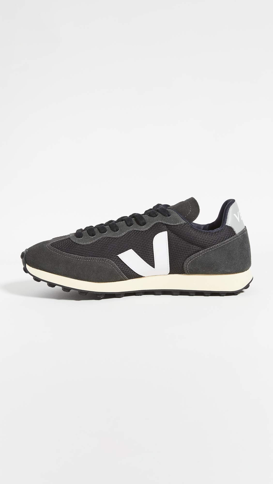 VEJA RIO BRANCO ALVEOMESH - Men's Black/White/Oxford Grey Shoe Deals Outlet
