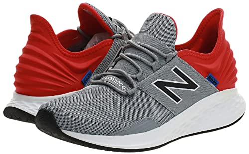 New Balance Roav MROAVCW - Men's Steel/Velocity Red/Black Shoe Deals Outlet