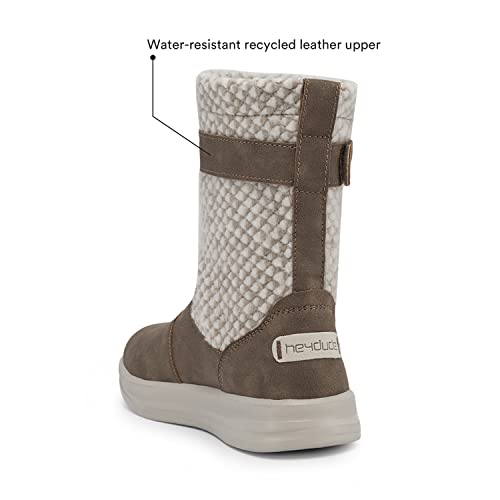 Hey Dude Robin Boots - Women's Brown Shoe Deals Outlet