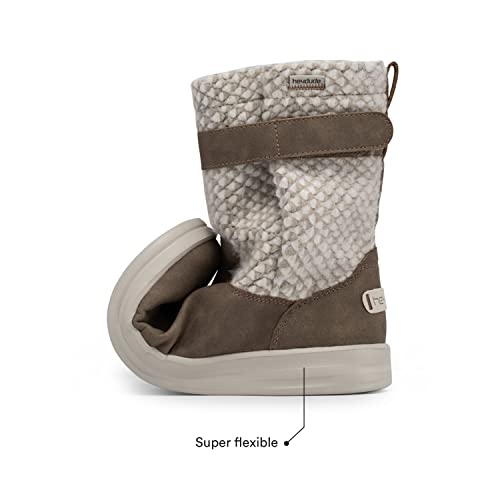 Hey Dude Robin Boots - Women's Brown Shoe Deals Outlet
