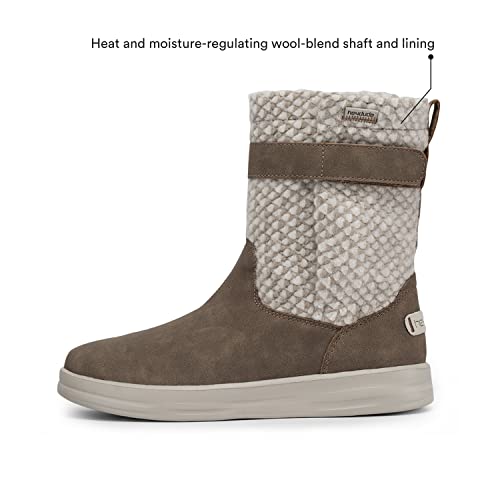 Hey Dude Robin Boots - Women's Brown Shoe Deals Outlet