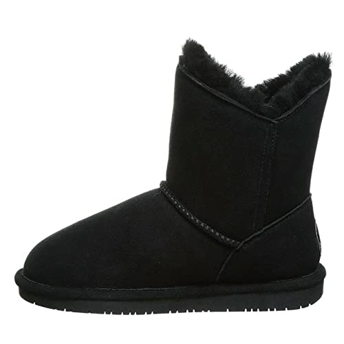 BEARPAW Rosaline Boots - Women's Black Shoe Deals Outlet