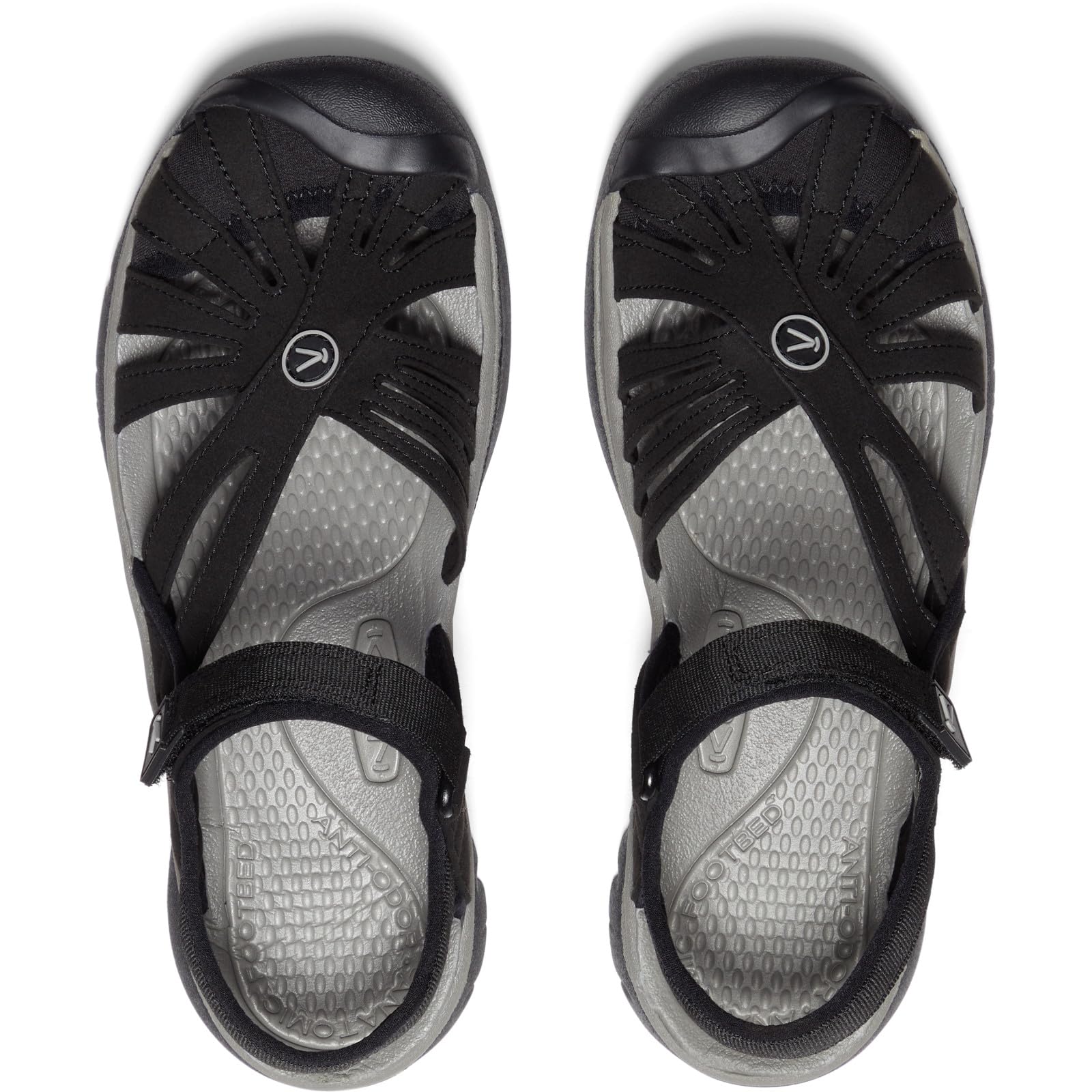 KEEN Rose Sandal - Women's Rose Black/Neutral Gray Shoe Deals Outlet