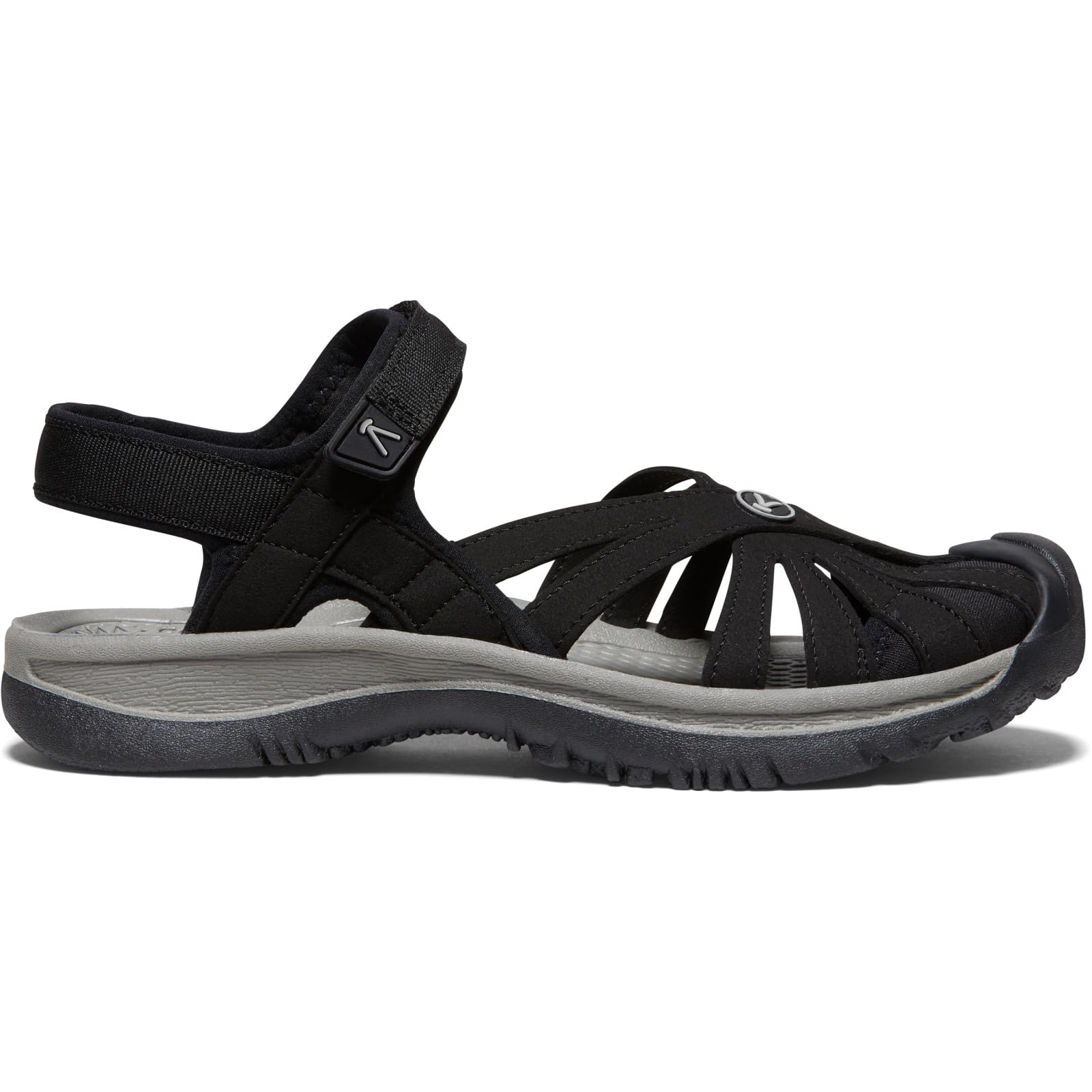 KEEN Rose Sandal - Women's Rose Black/Neutral Gray Shoe Deals Outlet