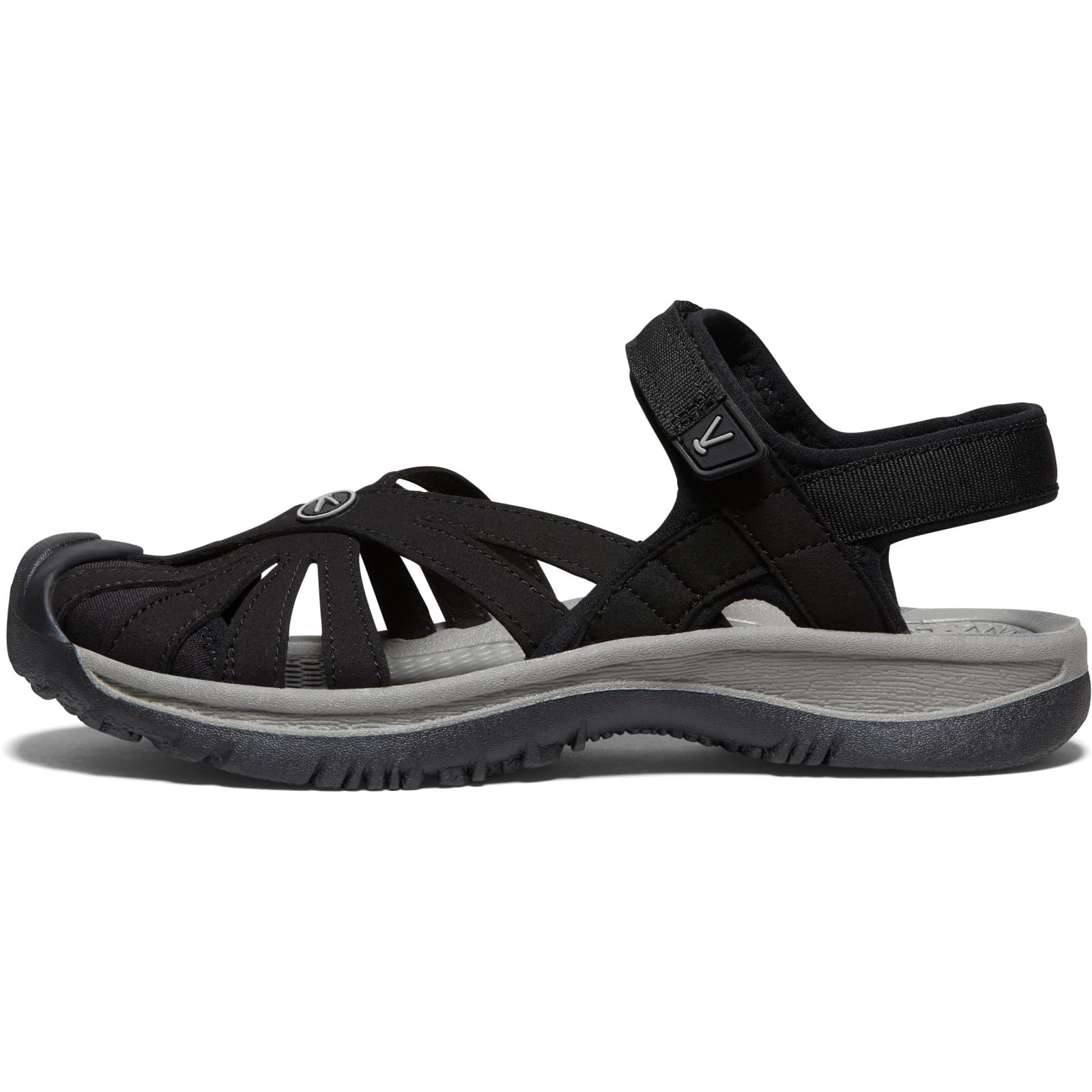 KEEN Rose Sandal - Women's Rose Black/Neutral Gray Shoe Deals Outlet