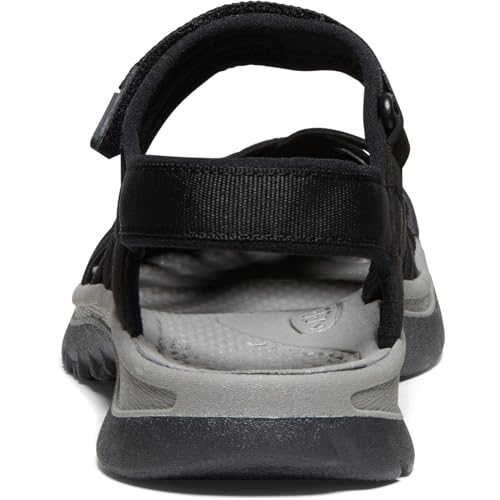 KEEN Rose Sandal - Women's Rose Black/Neutral Gray Shoe Deals Outlet