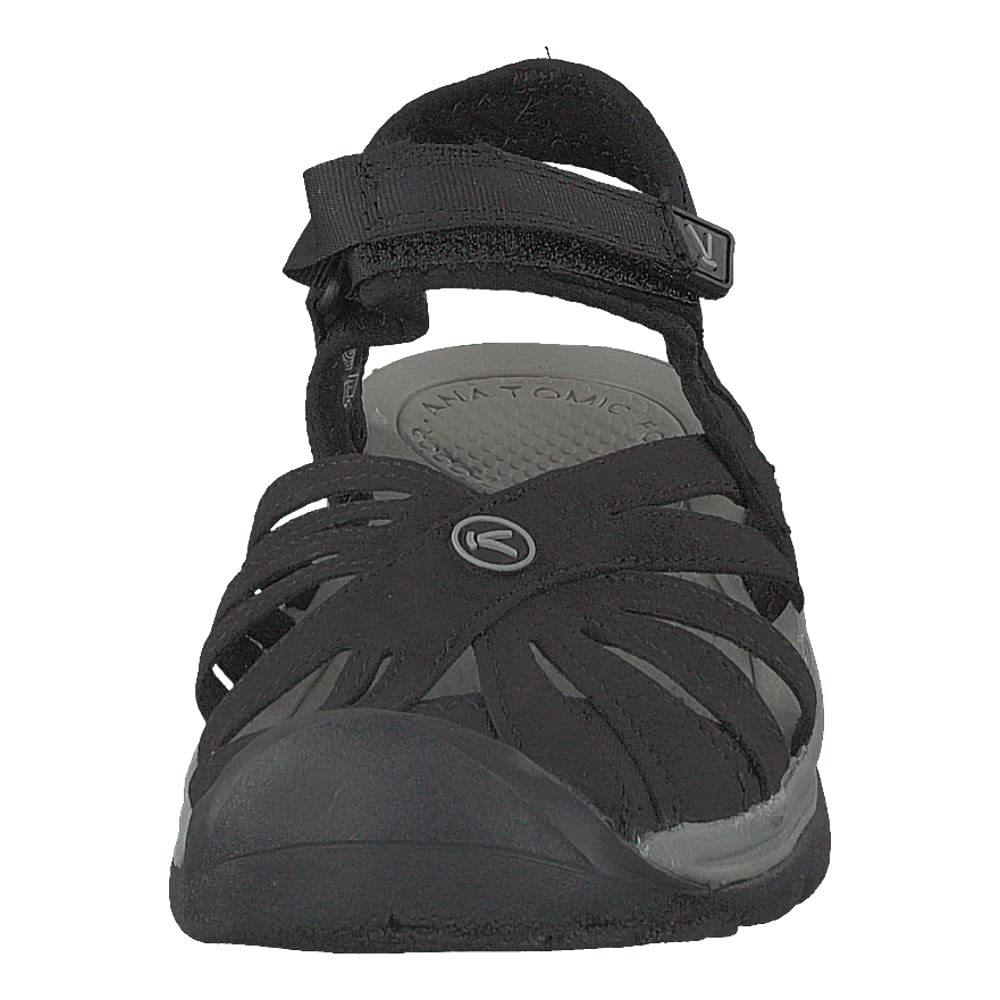 KEEN Rose - Women's Black/Neutral Gray Shoe Deals Outlet