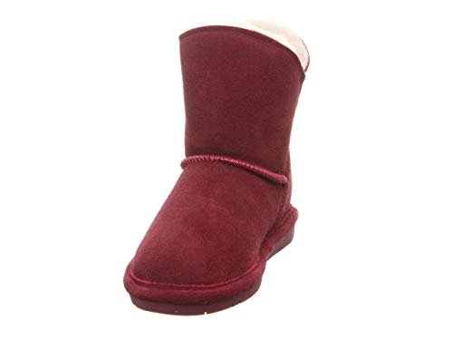 BEARPAW Rosie Kids Boots - Kids Wine Shoe Deals Outlet