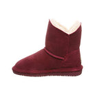 BEARPAW Rosie Kids Boots - Kids Wine Shoe Deals Outlet