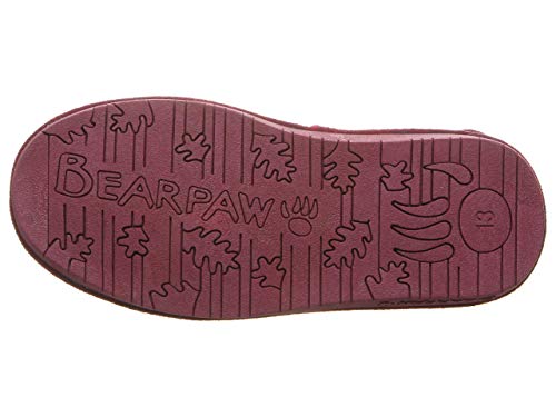 BEARPAW Rosie Kids Boots - Kids Wine Shoe Deals Outlet