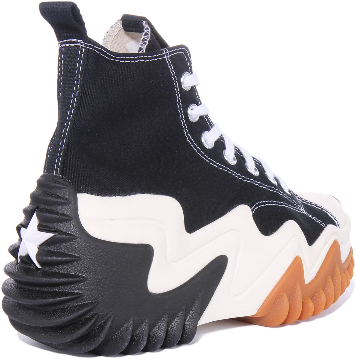 Converse Run Star Motion CX Platform - Unisex Black/White/Gum Shoe Deals Outlet