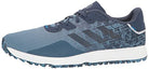 adidas S2G Waterproof Spikeless Golf Shoes - Men's Blue/Navy/White Shoe Deals Outlet