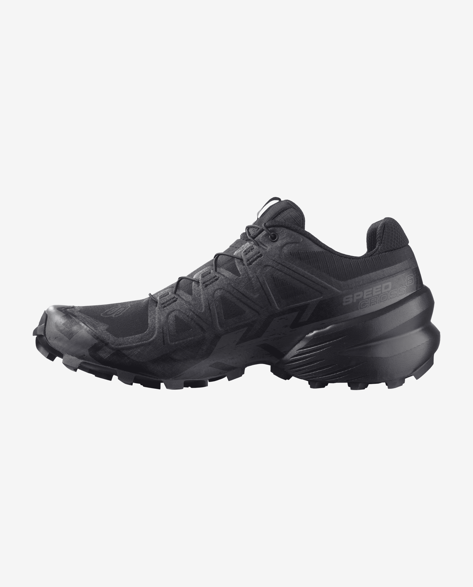 Salomon SPEEDCROSS 6 Black / Black 11 M 195751088442 Shoe Deals Outlet