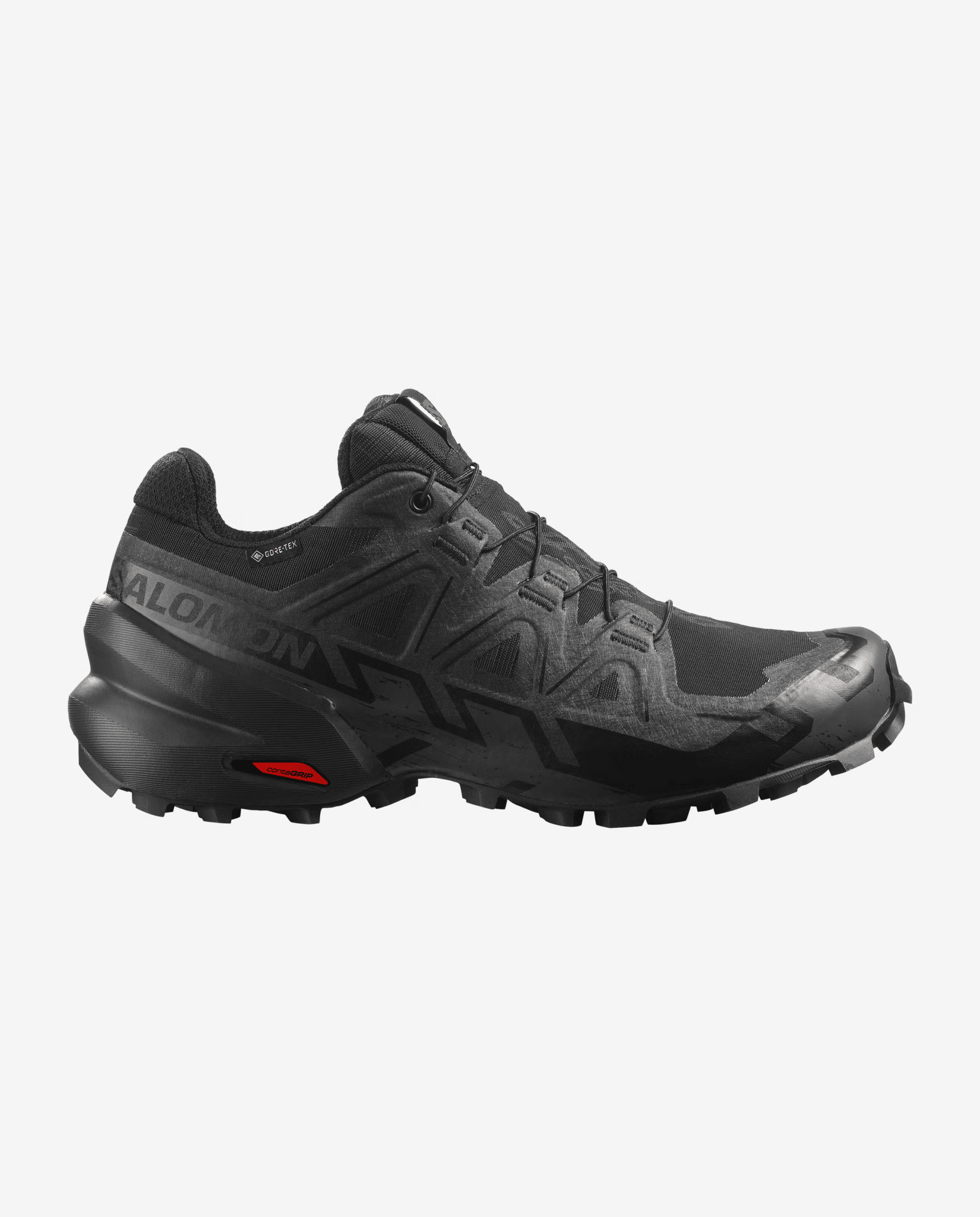 Salomon SPEEDCROSS 6 GORE - TEX Black / Black 10.5 M 195751060042 Shoe Deals Outlet