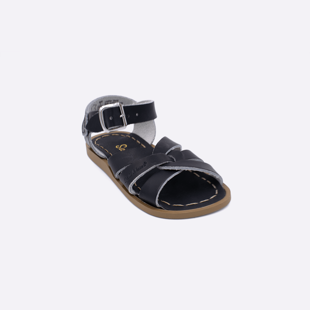 Salt Water Sandal by Hoy Shoes Salt Water Original - Kids Black Shoe Deals Outlet