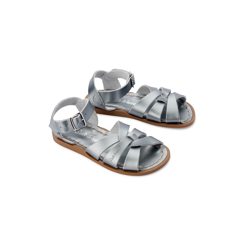Salt Water Sandal by Hoy Shoes Salt Water Original - Kids Pewter Shoe Deals Outlet