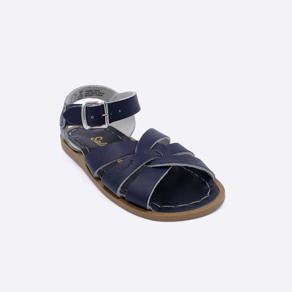 Salt Water Sandal by Hoy Shoes Salt Water Original - Kids Navy Shoe Deals Outlet