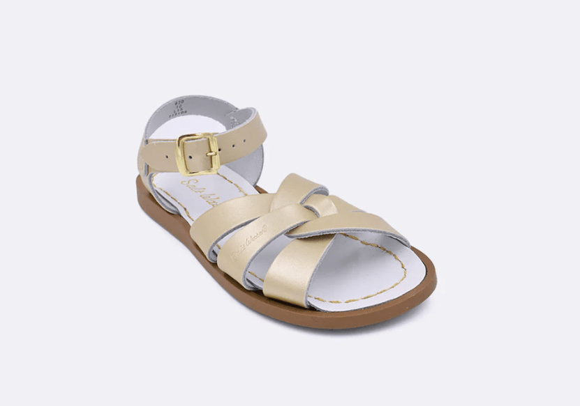Salt Water Sandal by Hoy Shoes Original Gold 1 — 000523830016 Shoe Deals Outlet