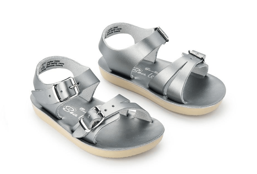 Salt Water Sandal by Hoy Shoes Original Pewter 8 — 000523081456 Shoe Deals Outlet