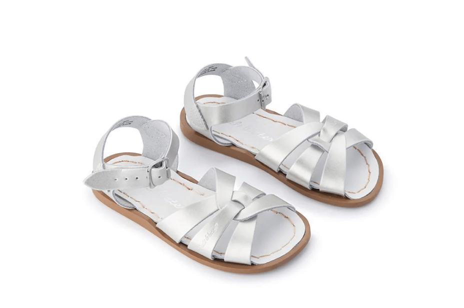Salt Water Sandal by Hoy Shoes Original Silver 4 — 000523812043 Shoe Deals Outlet