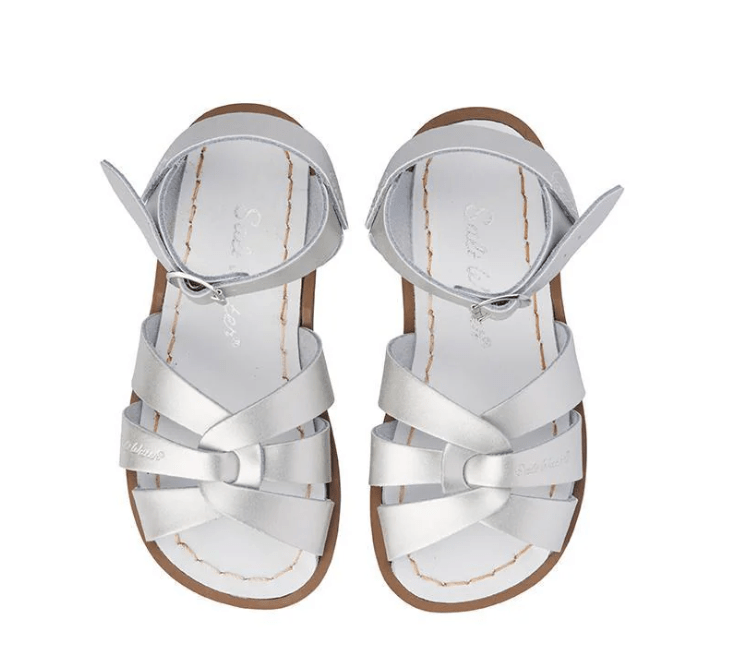 Salt Water Sandal by Hoy Shoes Original Silver 4 — 000523812043 Shoe Deals Outlet