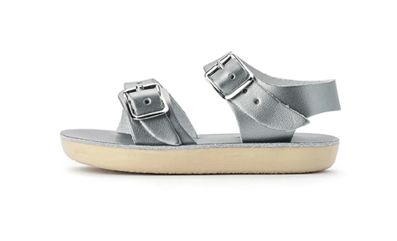 Salt Water Sandal by Hoy Shoes Original Silver 4 — 000523812043 Shoe Deals Outlet