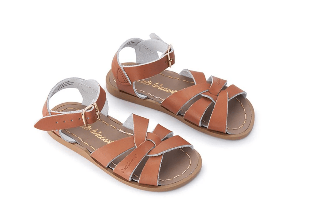 Salt Water Sandal by Hoy Shoes Original Tan 4 — 000523885047 Shoe Deals Outlet