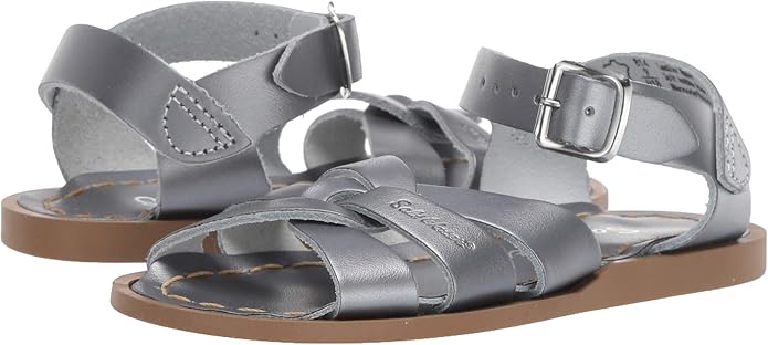 Salt Water Sandal by Hoy Shoes The Original Sandal (Toddler/Little Kid/Big Kid) Pewter Shoe Deals Outlet