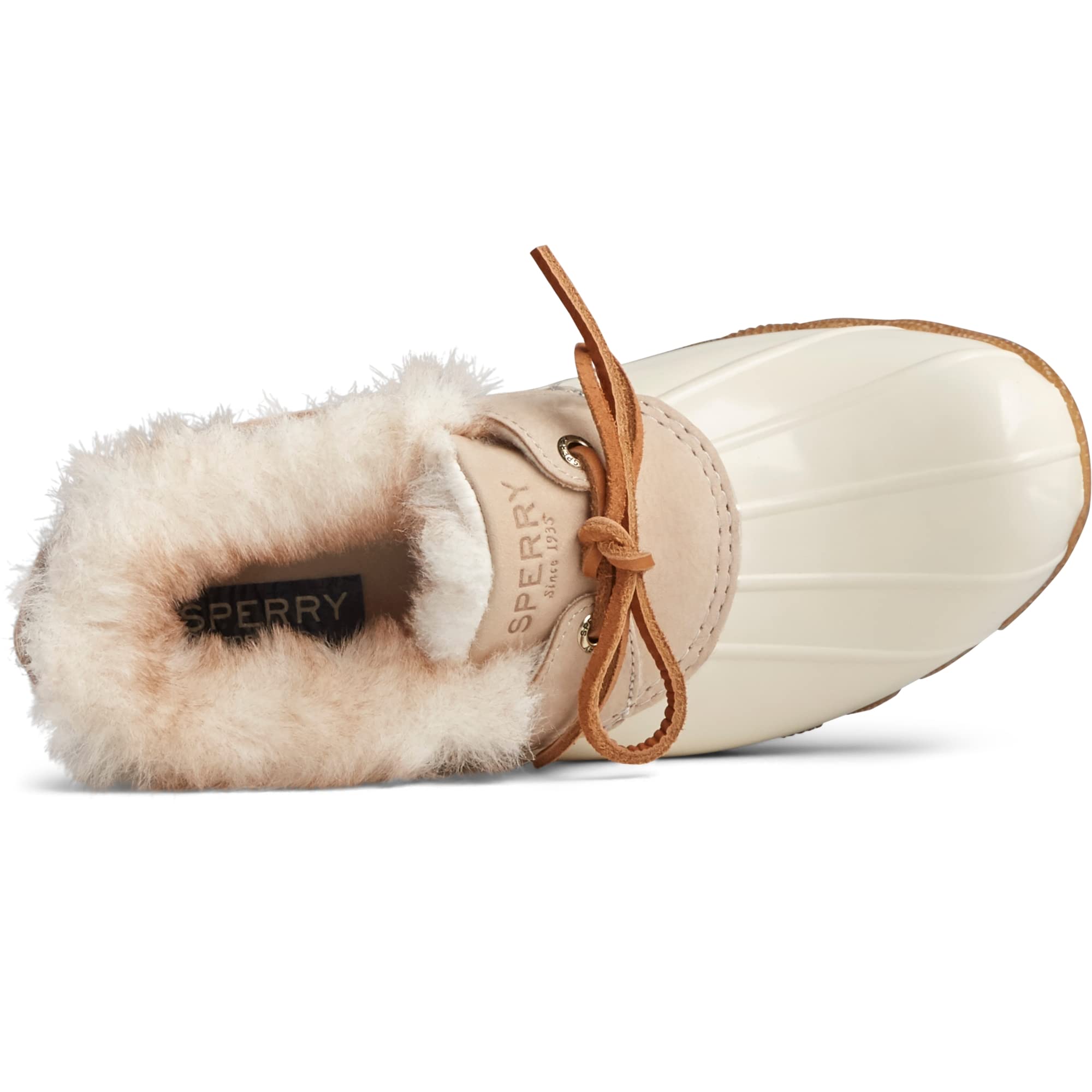 Sperry Saltwater 1 Eye Cozy - Women's Ivory Shoe Deals Outlet