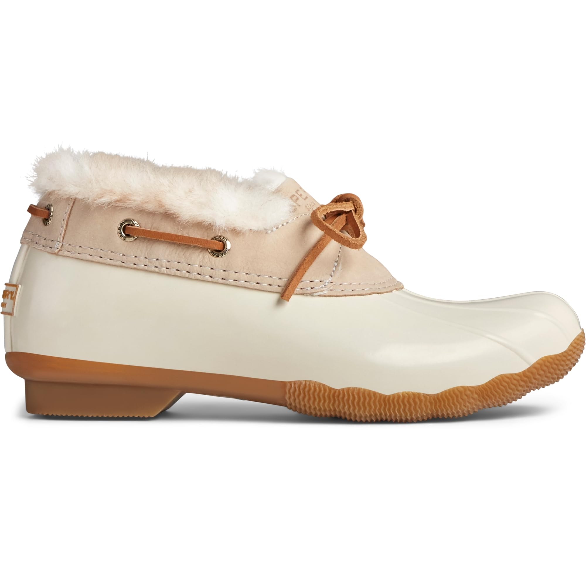Sperry Saltwater 1 Eye Cozy - Women's Ivory Shoe Deals Outlet