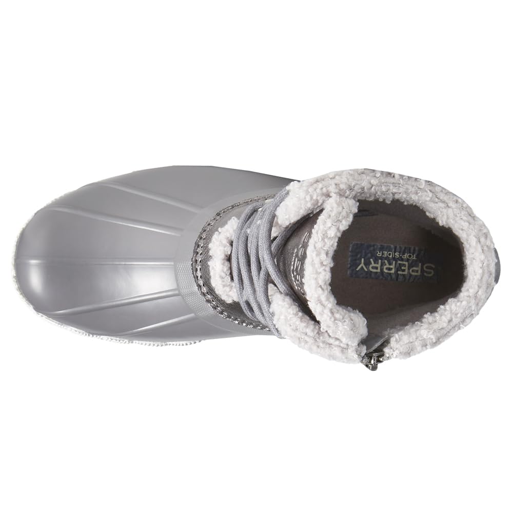 Sperry Saltwater Alpine Leather - Women's Grey Shoe Deals Outlet