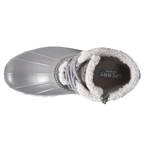 Sperry Saltwater Alpine Leather - Women's Grey Shoe Deals Outlet