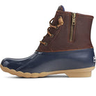 Sperry Saltwater Duck Boot - Women's Tan/Navy Shoe Deals Outlet