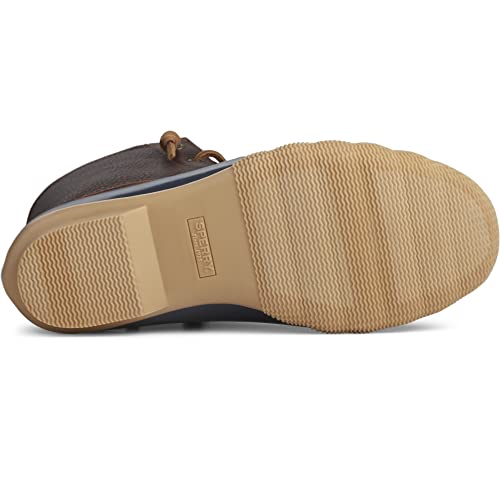 Sperry Saltwater Duck Boot - Women's Tan/Navy Shoe Deals Outlet
