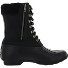 Sperry Saltwater Tall Leather Cozy - Women's Black Shoe Deals Outlet