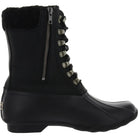 Sperry Saltwater Tall Leather Cozy - Women's Black Shoe Deals Outlet