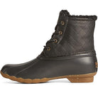 Sperry Saltwater Winter Lux - Women's Black Quilt Shoe Deals Outlet