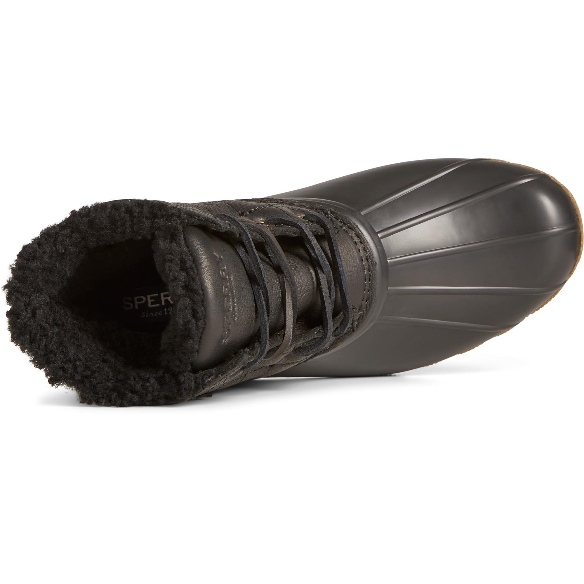 Sperry Saltwater Winter Lux - Women's Black Quilt Shoe Deals Outlet