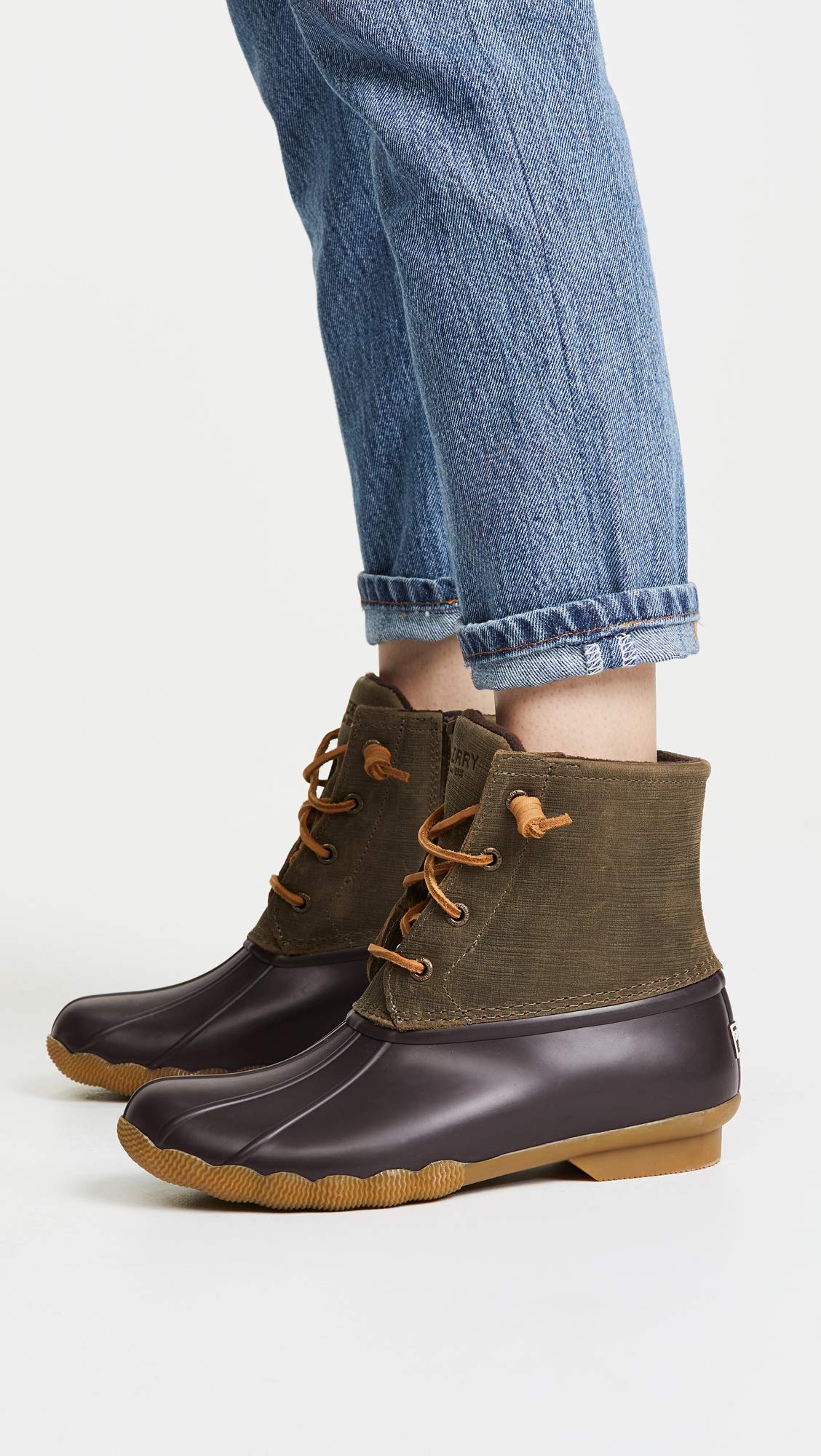 Sperry Saltwater - Women's Brown/Olive Shoe Deals Outlet