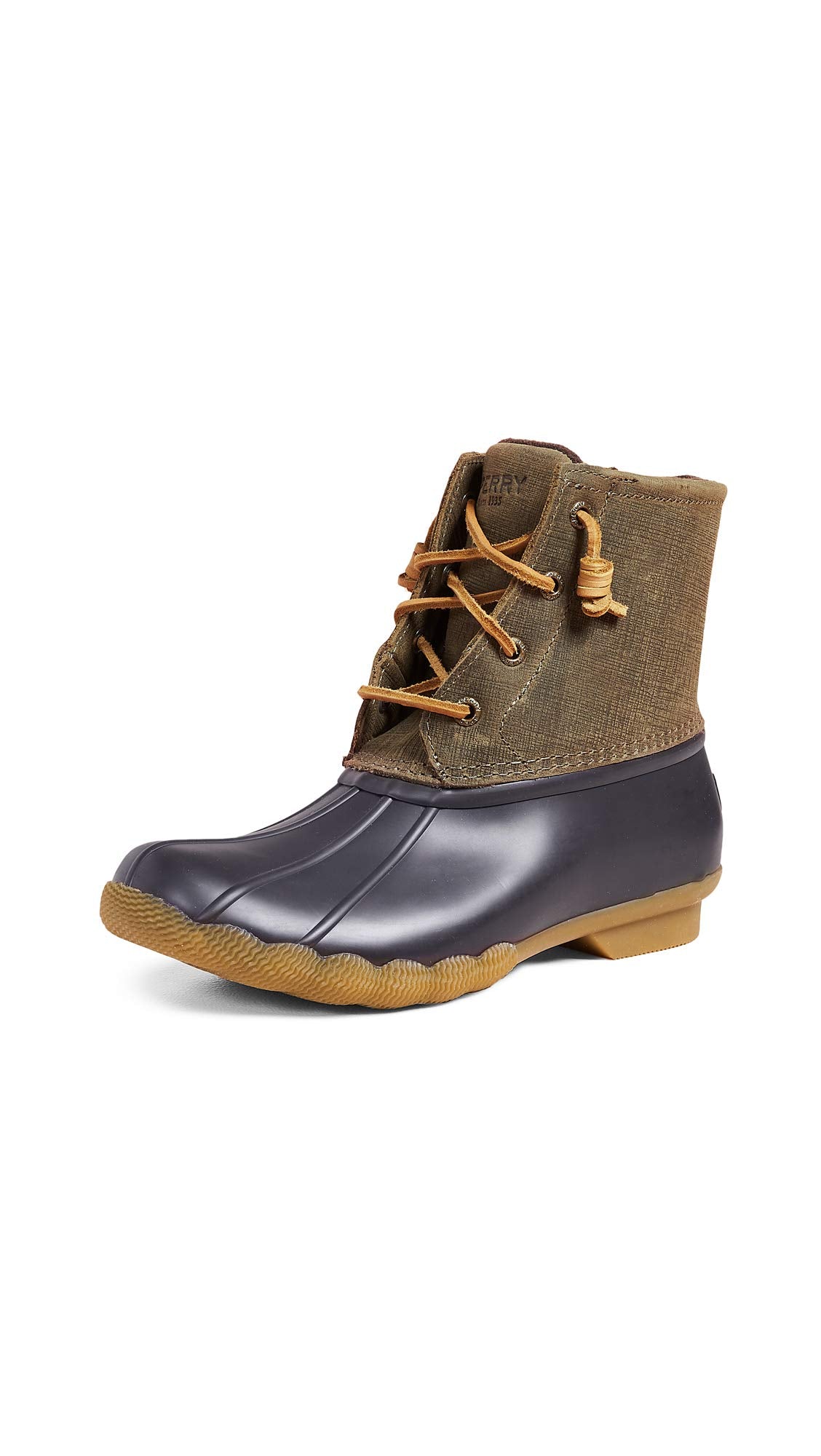 Sperry Saltwater - Women's Brown/Olive Shoe Deals Outlet