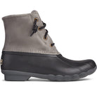 Sperry Saltwater Wool Duck - Women's Black/Grey Shoe Deals Outlet