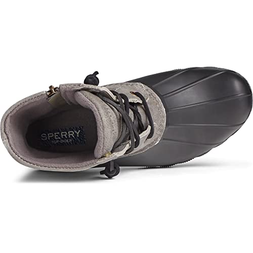 Sperry Saltwater Wool Duck - Women's Black/Grey Shoe Deals Outlet