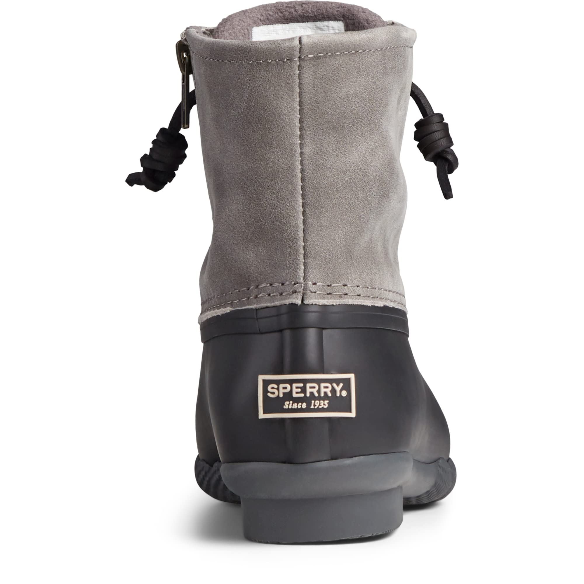 Sperry Saltwater Wool Duck - Women's Black/Grey Shoe Deals Outlet