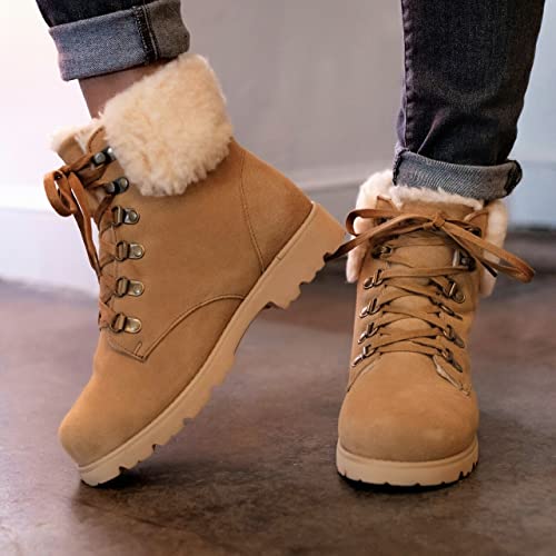 BEARPAW Sam Boots - Women's Wheat Shoe Deals Outlet