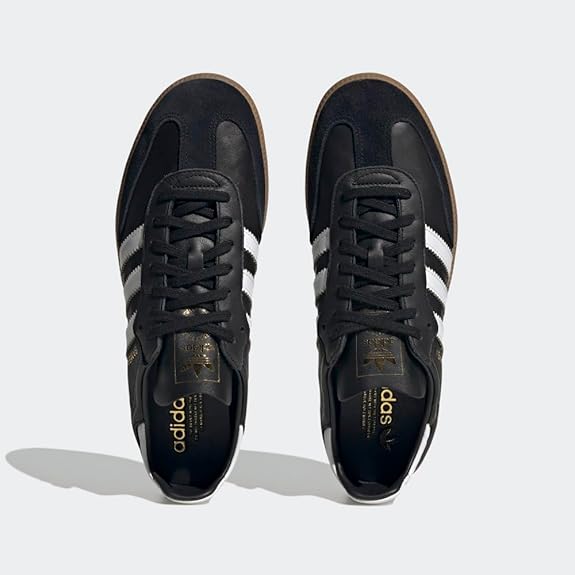 adidas Samba Decon Shoes - Men's Core Black / Cloud White / Core Black Shoe Deals Outlet