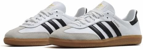 adidas Samba Decon Shoes - Men's Cloud White / Core Black / Grey One Shoe Deals Outlet