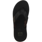 Reef Santa Ana Flip Flop - Men's Black Shoe Deals Outlet