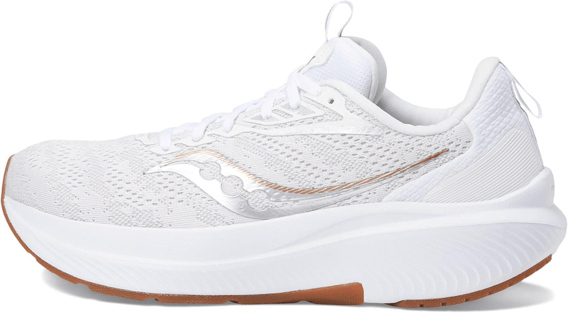 Saucony Echelon 9 White / Gum 7.5 M 195018394613 Shoe Deals Outlet